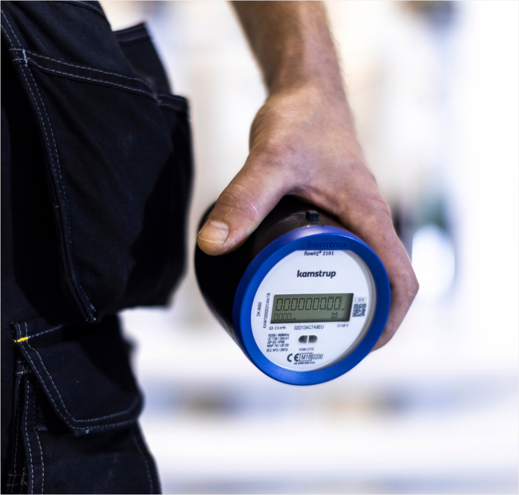 Kamstrup Water Meter background image